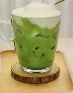 Hình ảnh Matcha Latte kem muối