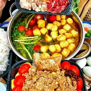 Hình ảnh Lẩu riêu cua bắp bò nồi nhỏ