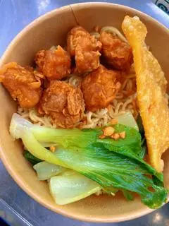 Hình ảnh mì trộn gà popcorn