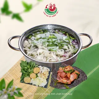 Hình ảnh Lẩu Gà Lá É - Gà Tre (Gà tươi) - Lẩu nhỏ