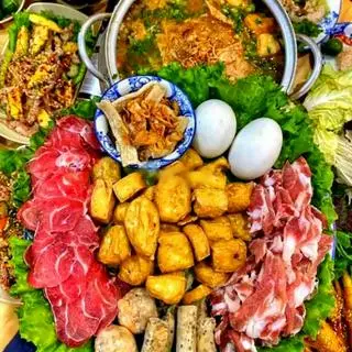 Hình ảnh Lẩu riêu cua bắp bò sườn sụn nồi đại ( 5-6 người )