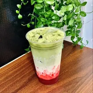 Hình ảnh Matcha Latte Dâu