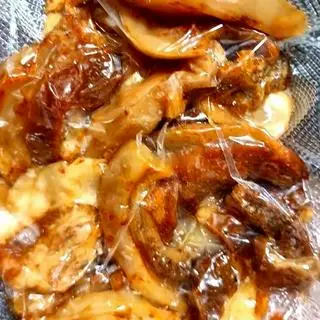 Hình ảnh Ba chỉ tóp mỡ