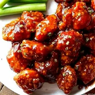Hình ảnh Gà viên chua ngọt