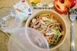 Hình ảnh Cơm trộn rainbow - rainbow brown rice special
