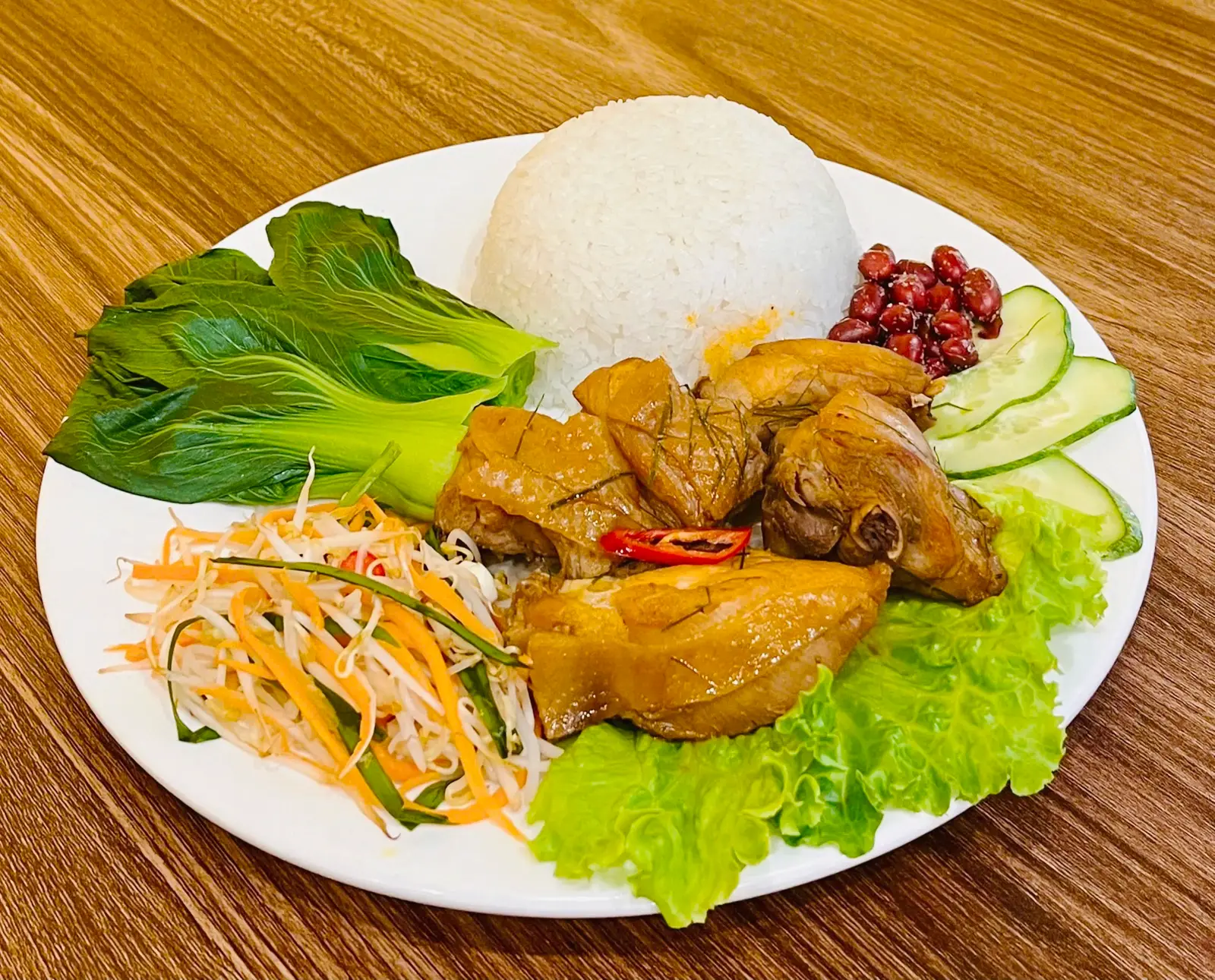 Hình ảnh Cơm gà rang gừng