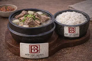 Hình ảnh Combo9: Canh sườn bò + Gà popcorn sốt cay + Cơm trắng