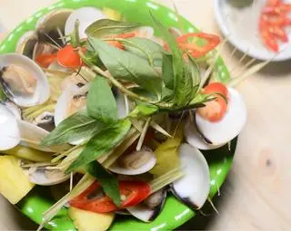 Hình ảnh Ngao Hấp Dứa