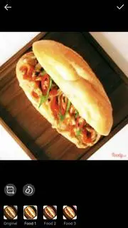 Hình ảnh Bánh mì chả cá Vũng Tàu - Coca Cola