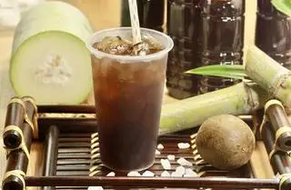 Hình ảnh Trà bí đao la hán quả