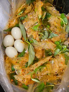 Hình ảnh Bánh tráng tuổi thơ - Size lớn (TRỘN SẴN)
