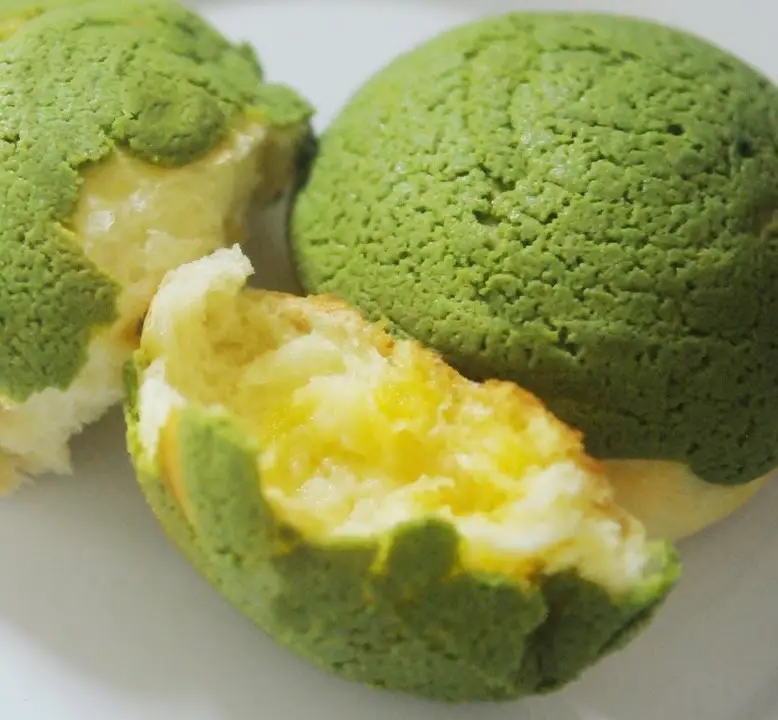 Hình ảnh Trà xanh nhân bơ - matcha vani