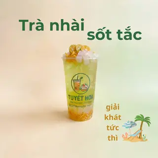 Hình ảnh Trà nhài sốt tắc