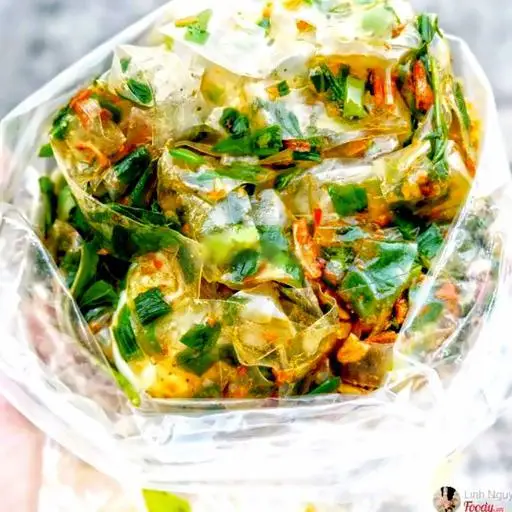 Hình ảnh Bánh Tráng Muối Hành