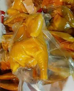 Hình ảnh gà ủ muối hoa tiêu nguyên con không chặt