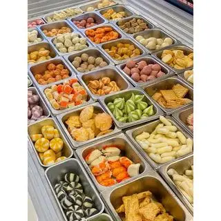 Hình ảnh combo viên chiên sốt bơ tỏi+ tặng 2 hoành thánh
