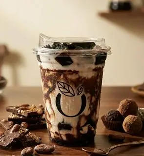 Hình ảnh Choco Sương Sáo Sữa Tươi - Sữa tươi chocolate Sương sáo