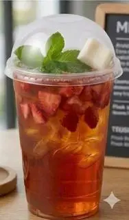 Hình ảnh Hồng trà dâu