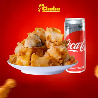 Hình ảnh Combo 8 - Nấm đùi gà chiên giòn - coca