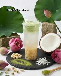 Hình ảnh Sen dừa matcha