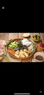 Hình ảnh Bún đậu thịt chân giò+chả cốm