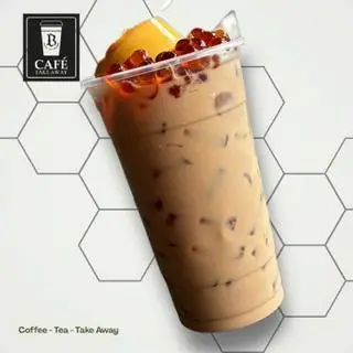 Hình ảnh Trà Sữa Thái Đỏ Bánh Flan