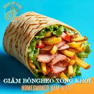 Hình ảnh Homesmoked Ham Wrap | Bánh Mì Cuộn Giăm Bông Xông Khói