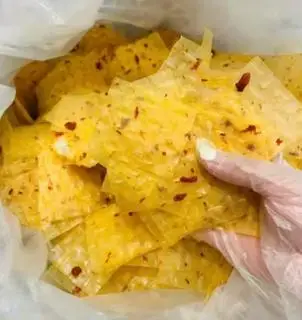 Hình ảnh Bánh tráng trộm thấm Bò xé chua cay