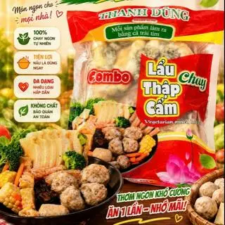 Hình ảnh Lẩu thập cẩm chay (500g) 