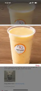 Hình ảnh Sinh Tố Xoài