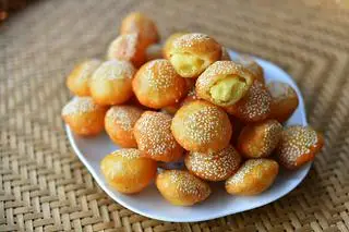 Hình ảnh Combo 10 Bánh Cam đậu xanh 