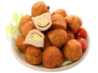 Hình ảnh cá viên trứng cút