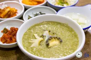 Hình ảnh Cháo bào ngư sốt nấm đông cô