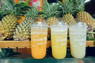 Hình ảnh Ép cam - dưa hấu