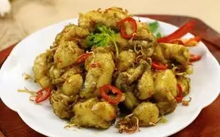Hình ảnh Cơm Ếch 2 Con Kho Sả 