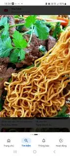 Hình ảnh Mì trộn bò  hương vị Thái Lan  tâng nước  ngọt 