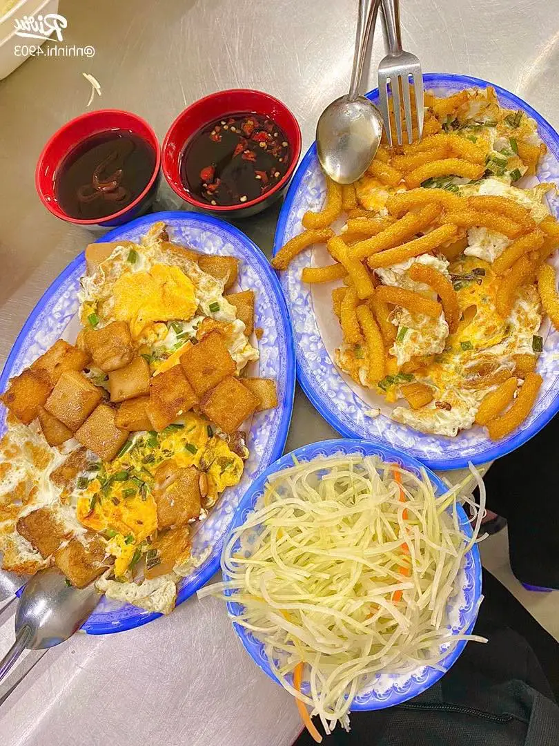 Hình ảnh Nui chiên 2 trứng