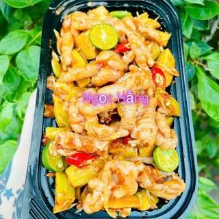Hình ảnh Chân Gà Sốt Thái VỪA (Rút Xương) + Tặng Chai Sâm