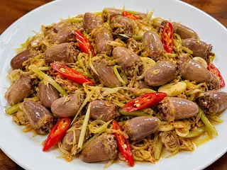 Hình ảnh Tim Gà Xào Xả Ớt