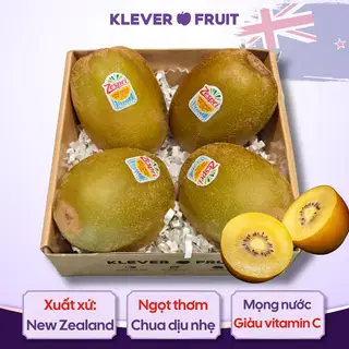 Hình ảnh Kiwi Vàng New Zealand - Khay 04 quả ~ 0.68kg - Kiwi Zespri - Klever Fruit