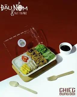 Hình ảnh Bún đậu nấm & thịt trứng - Tặng 1 nước