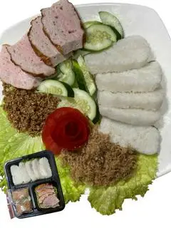 Hình ảnh Cơm nắm chả muối vừng