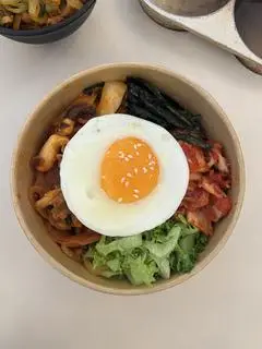 Hình ảnh cơm bạch tuộc xào cay