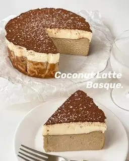 Hình ảnh cheese cake dừa cafe (Vip)