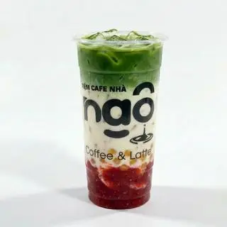 Hình ảnh Matcha Latte Dâu Tây