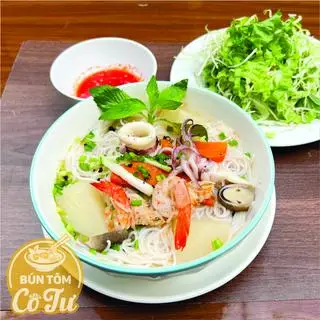 Hình ảnh Combo 2T - hai người dùng (2 tô bún hoặc 2 tô bánh canh + 2 ly trà tắc)