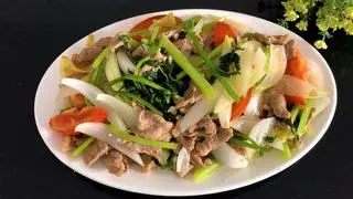 Hình ảnh Bò xào củ hành