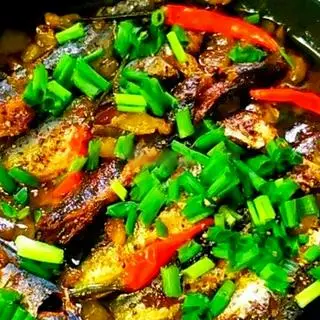 Hình ảnh Cơm Cá Nục Kho Tiêu + Món Phụ