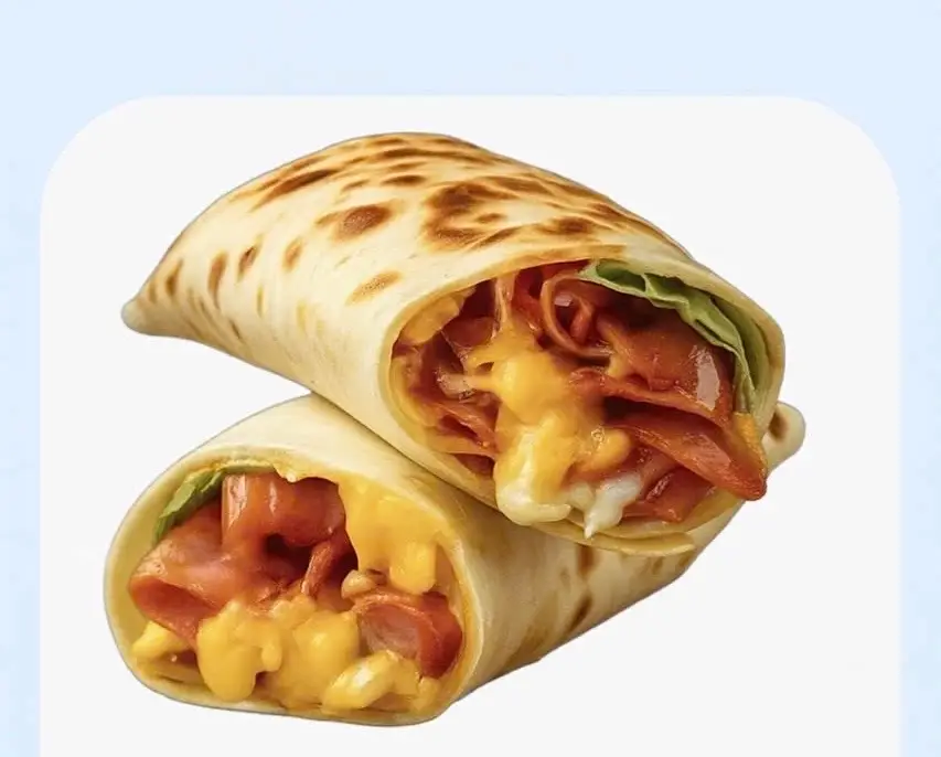 Hình ảnh Tacos trứng - xúc xích