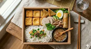 Hình ảnh Bún mắm nêm thập cẩm